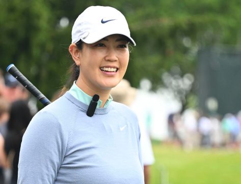 Michelle Wie West in Workout Gear is on "Dream Team"