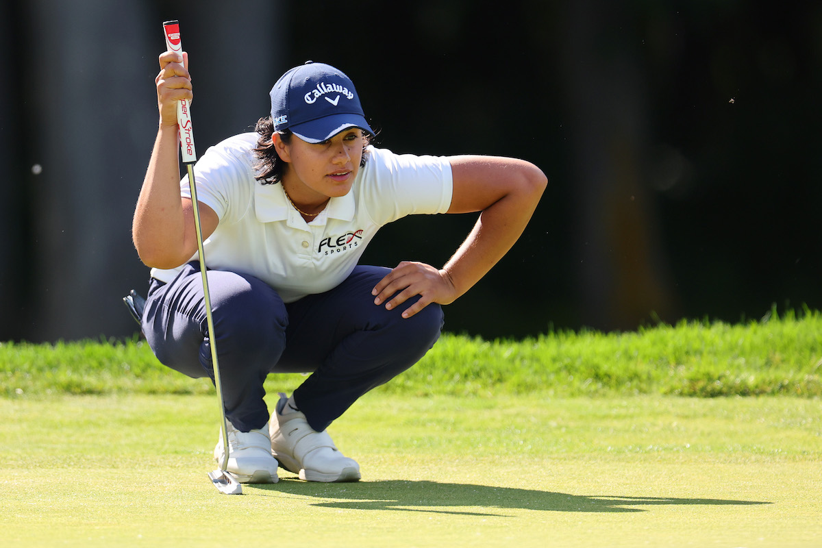 LPGA Rookie Hira Naveed in Workout Gear Has “Cool Experience”