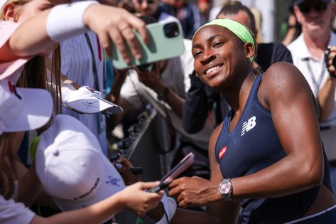 Coco Gauff in Workout Gear Shares "Recap"