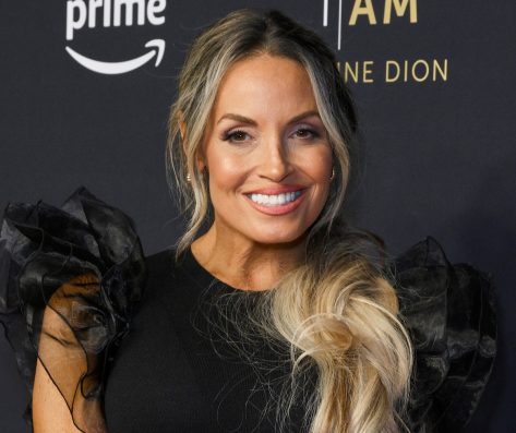 Trish Stratus in Two-Piece Workout Gear Says "Happy Pride Month"