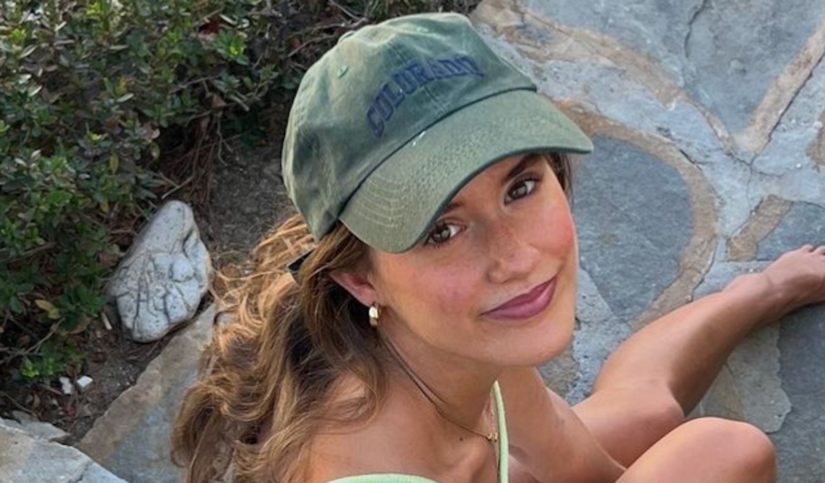 Dancer Anna Raschdorf in Two-Piece Workout Gear is