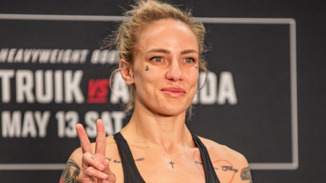 MMA MAY 12 UFC Fight Night – Rozenstruik vs Almeida Weigh ins