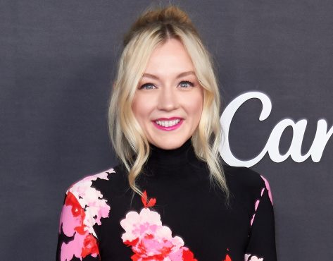 Emily Kinney In Workout Gear Says "Wassup Dancing With the Stars"