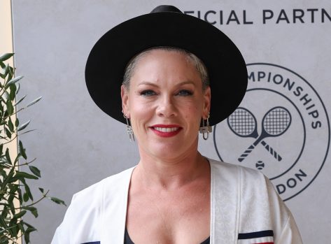 Pink In Tennis Gear Has Fun at Wimbledon, Is "So Proud" of Players
