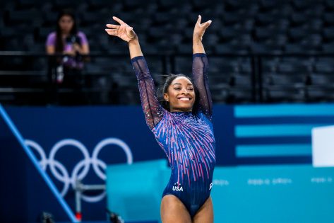 Olympic Gymnast Simone Biles Shows Off New Team USA Workout Gear