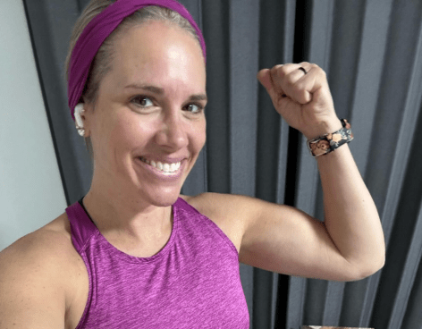 The Challenge Star Jodi Weatherton in Two-Piece Workout Gear is "Maintaining Muscle"
