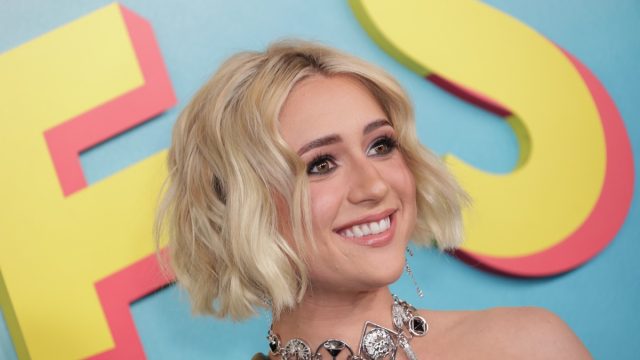 WEST HOLLYWOOD, CALIFORNIA - JUNE 01: Lizze Broadway attends a premiere for Peacock Original's "Based On A True Story"at Pacific Design Center on June 01, 2023 in West Hollywood, California. (Photo by Momodu Mansaray/FilmMagic)