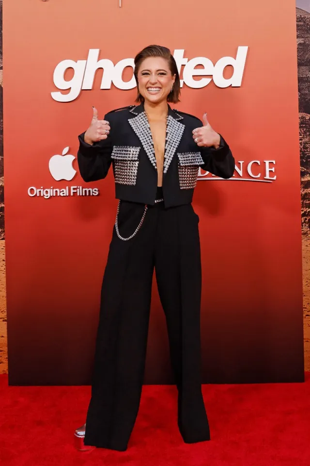 NEW YORK, NEW YORK - APRIL 18: Lizze Broadway attends the premiere of "Ghosted" at AMC Lincoln Square Theater on April 18, 2023 in New York City. (Photo by Taylor Hill/FilmMagic)