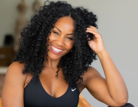 Tameika Gentles in Two-Piece Workout Gear Shares "Realistic Sacrifices I Made to Lose 40 Pounds"