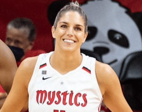 Elena Delle Donne in Two-Piece Workout Gear Enjoys "Summer Vibes"