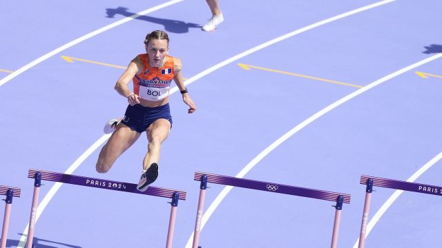 FRANCE PARIS OLY ATHLETICS 400M HURDLES WOMEN