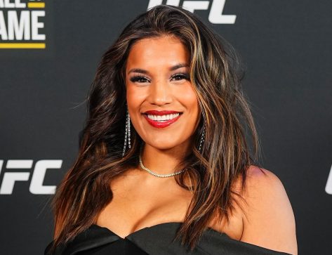 WWE's Julianna Peña in Two-Piece Workout Gear Hits "Fight Camp"