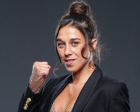 UFC Pro Joanna Jędrzejczyk in Two-Piece Workout Gear Starts "New Level of Rehab"