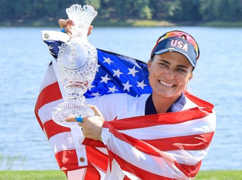 Golf Stunner Lexi Thompson in Two-Piece Workout Gear Launches Lexi Fitness App