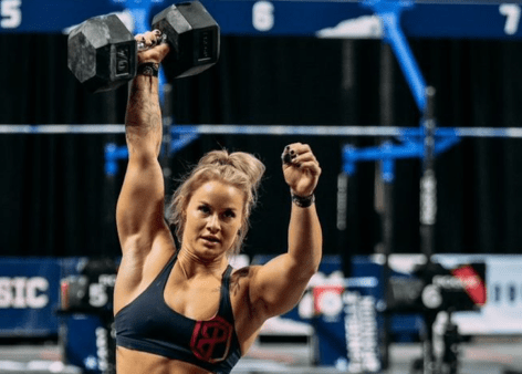 CrossFit Athlete Dani Speegle in Two-Piece Workout Gear Admires “the View”