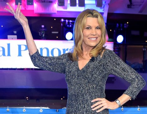 Wheel of Fortune Star Vanna White in Workout Gear—Well, a Sleeveless Dress—Does "Pre-Show Workout"