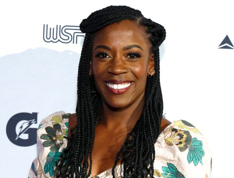 Track and Field Star Alysia Montaño in Two-Piece Workout Gear is “Living in the Trails”
