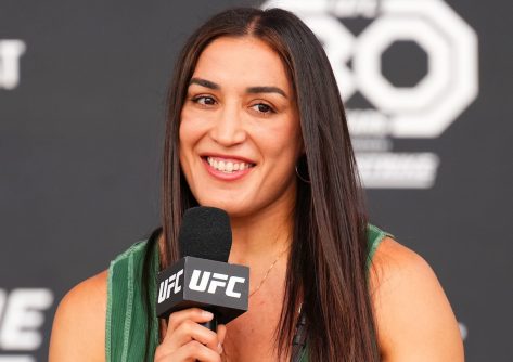 UFC Fighter Tatiana Suarez in Two-Piece Workout Gear is "Training to be the Best"