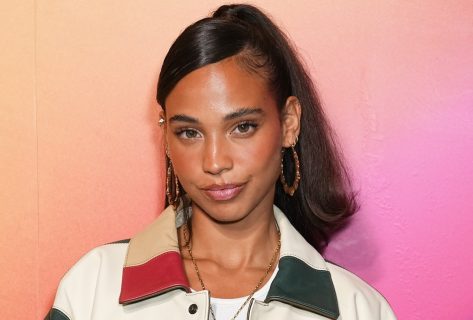 13 Reasons Why Star Alisha Boe in Two-Piece Workout Gear Says “Love a hike love a dip!”