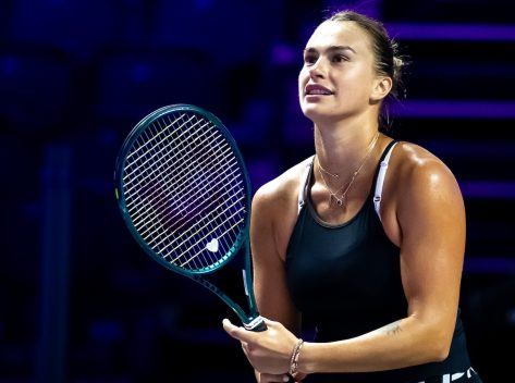 Aryna Sabalenka In Two-Piece Workout Gear Shares "Tiger Clique"