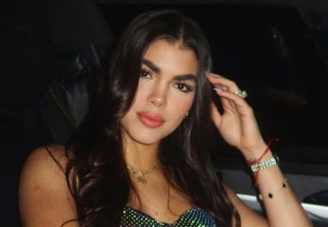 Ronald Acuna Jr.’s Wife Maria Laborde in Two-Piece Workout Gear Wears a Tennis Skirt