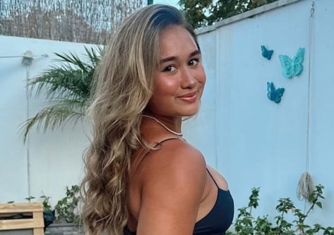 Gladiators Star Dynamite, aka Emily Steel, in Two-Piece Workout Gear is the “U23 British Champ”