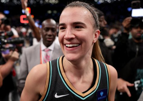 WNBA Star Sabrina Ionescu in Two-Piece Workout Gear is "Back at It"