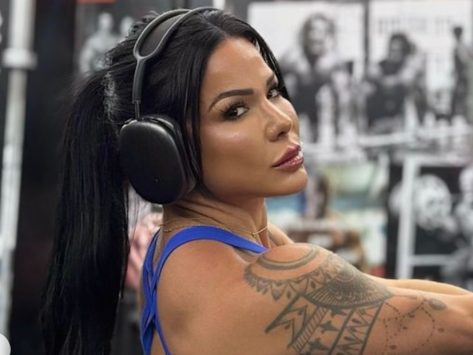 Bodybuilder Patricia Álamo in Two-Piece Workout Gear Says "We Smashed Some Records"