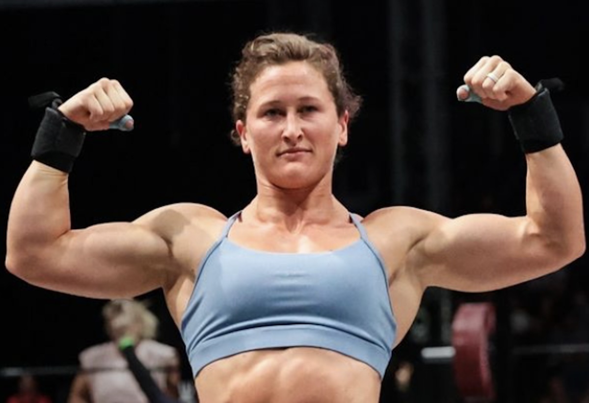 CrossFit Athlete Tia-Clair Toomey in Two-Piece Workout Gear Says 