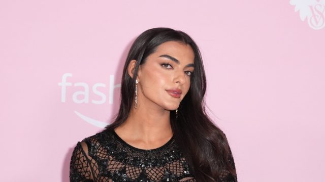 Toni Breidinger at the Victoria's Secret Fashion Show held at the Brooklyn Navy Yard on October 15, 2024 in New York, New York. (Photo by John Nacion/WWD via Getty Images)