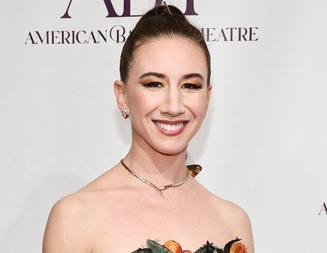 Ballet Dancer Isabella Boylston in Two-Piece Workout Gear Does "Big Jumps"