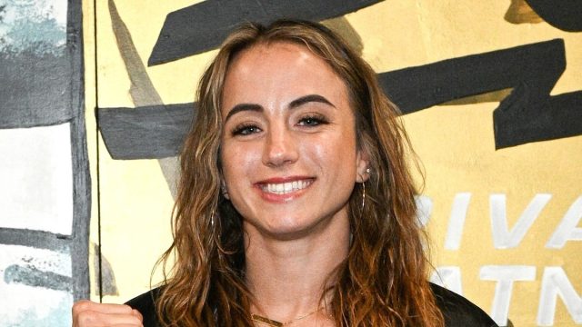 MMA Star Maycee Barber in Two-Piece Workout Gear Says "To See Change You Have to Make Change"