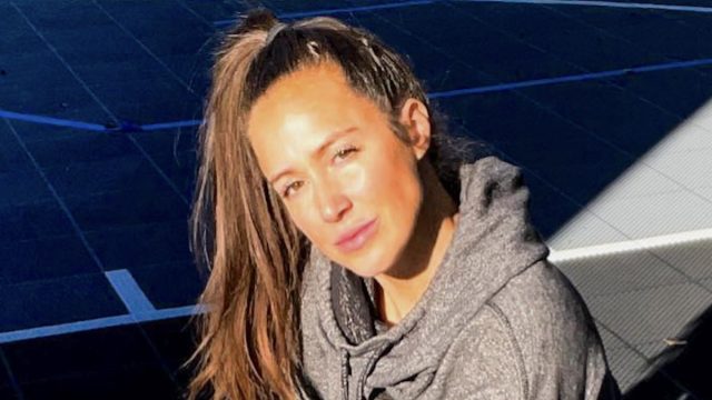 Fitness Influencer Nikki Metzger in Two-Piece Workout Gear Looks "Fierce"