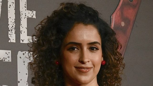 Sanya Malhotra in Two-Piece Workout Gear "Can't Wait"