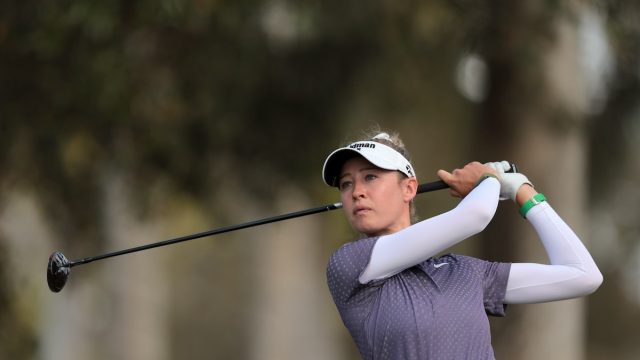 Nelly Korda in Two-Piece Workout Gear is "Beautiful"