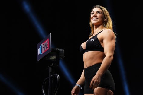 MMA Fighter Mackenzie Dern in Two-Piece Workout Gear is "the Best"