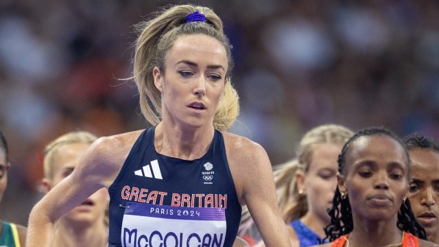 Track Athlete Eilish McColgan in Two-Piece Workout Gear Has One of Her "Best Sessions"
