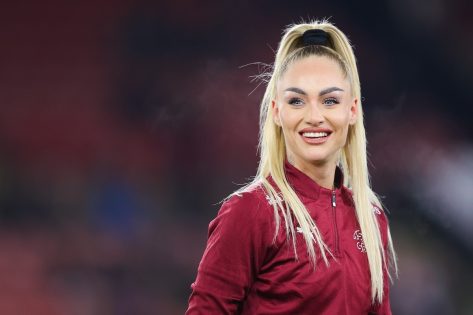 Soccer Beauty Alisha Lehmann Shares Bikini Photos of "Memories"