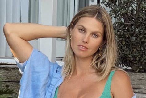 Swimwear Model Natalie Jayne Roser in Two-Piece Workout Gear is "Wow Wow Great"
