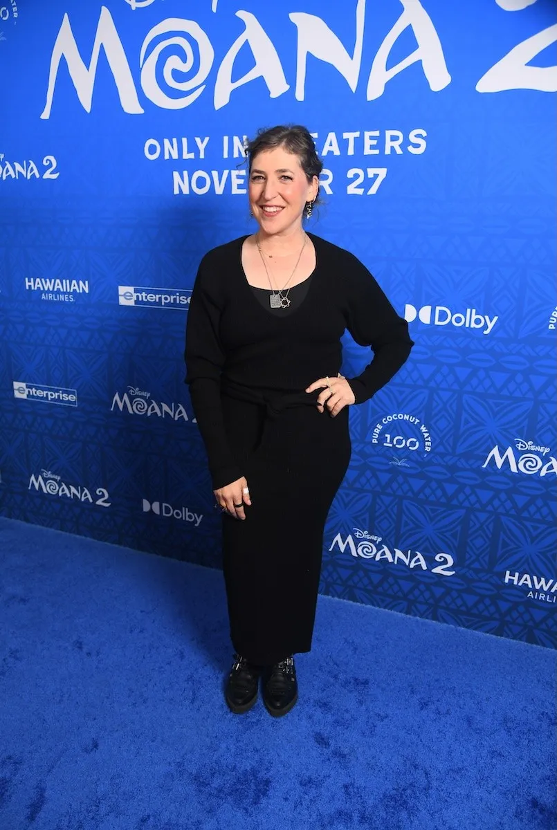 Mayim Bialik at the LA premiere of "Moana 2."