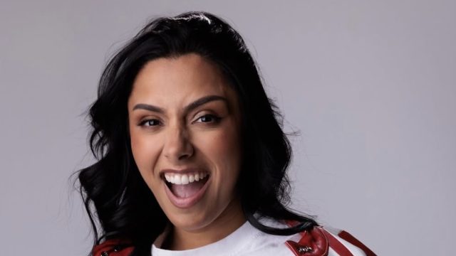 Influencer Michelle Khare in Two-Piece Workout Gear is "Finally a Black Belt"