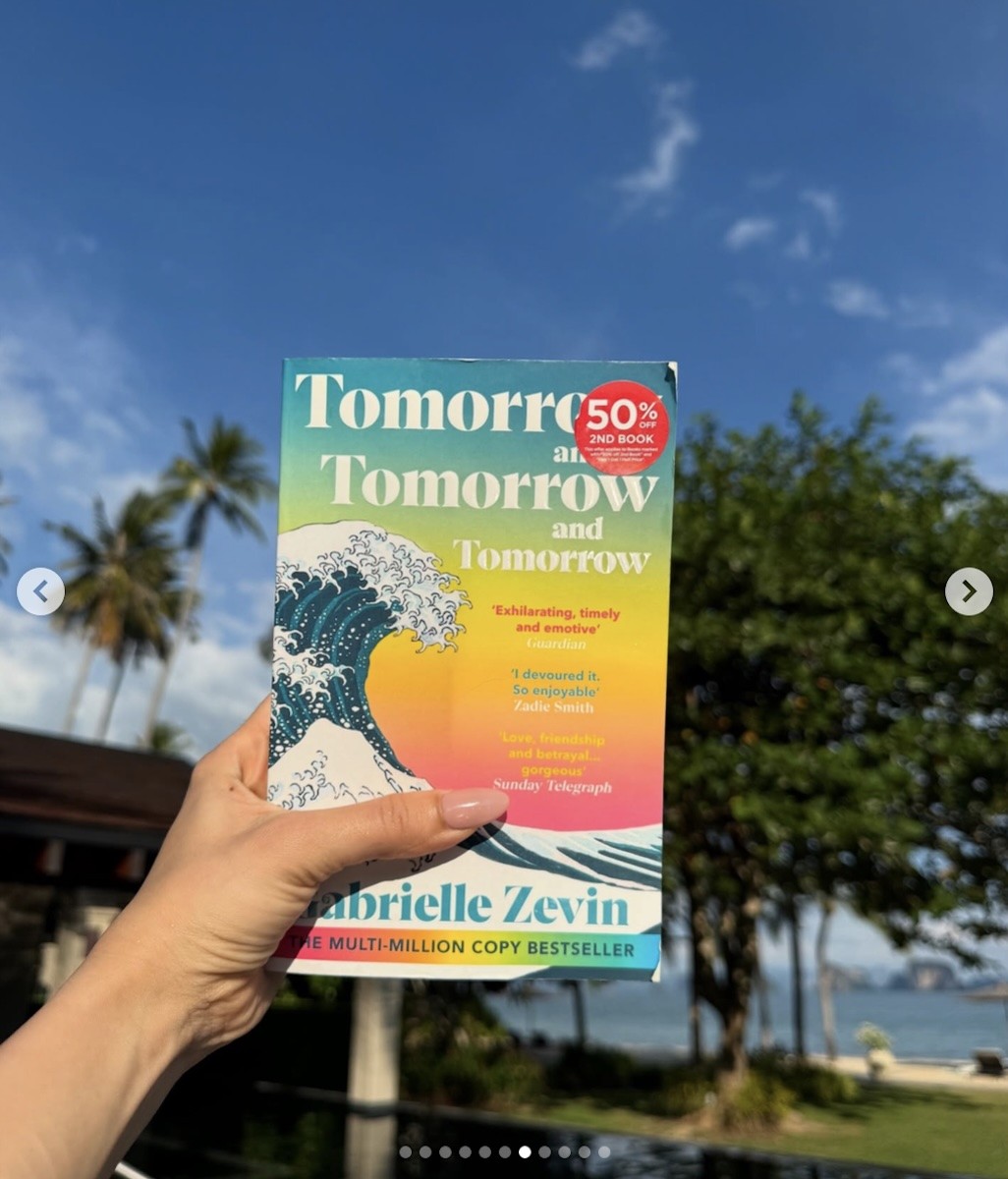 Alia Bhatt's vacation read.