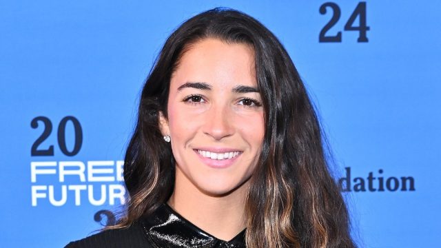 Aly Raisman in Two-Piece Workout Gear is "Listening to My Body"