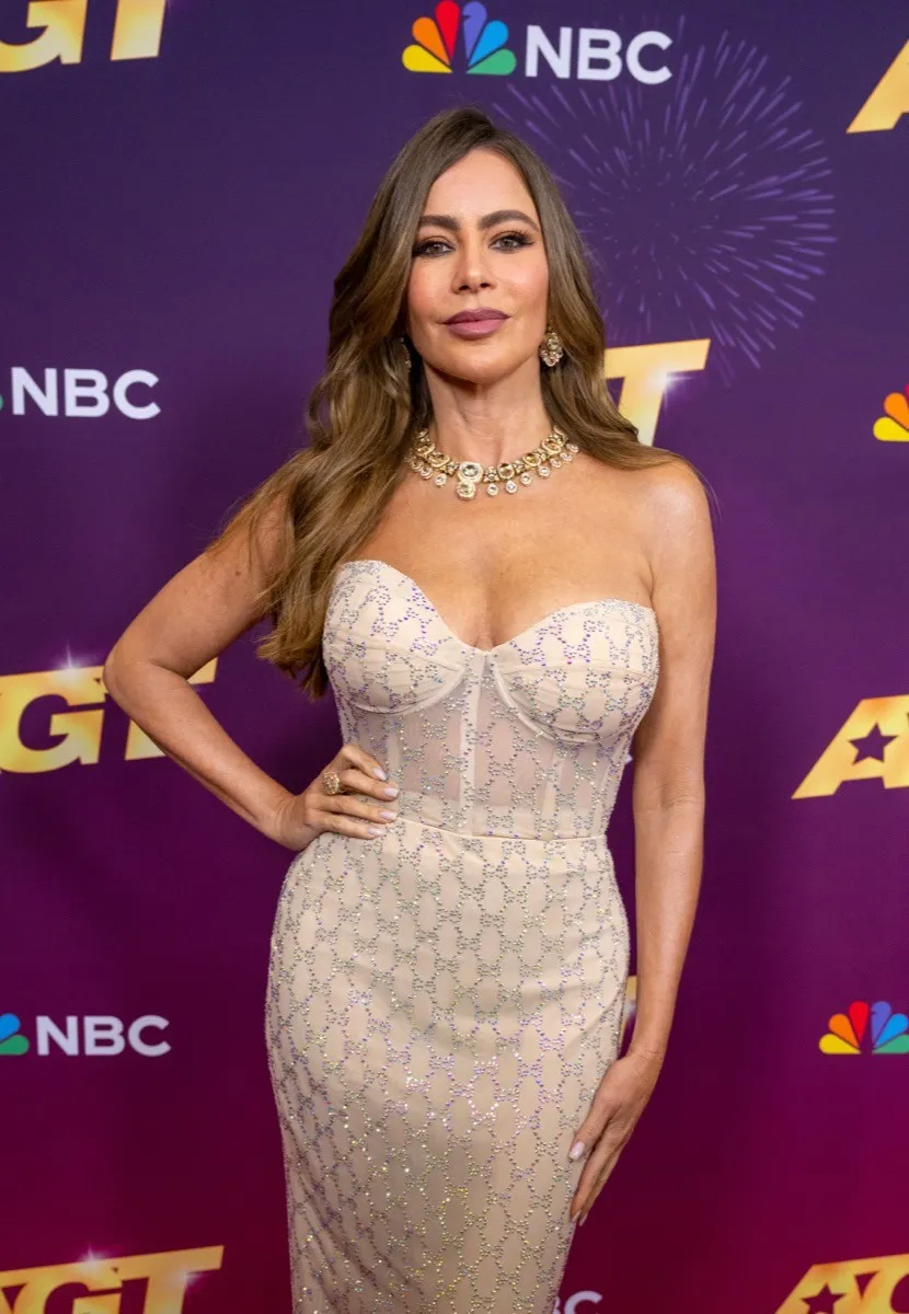 Sofia Vergara arriving to the "America's Got Talent" Season 19 Winner's Red Carpet