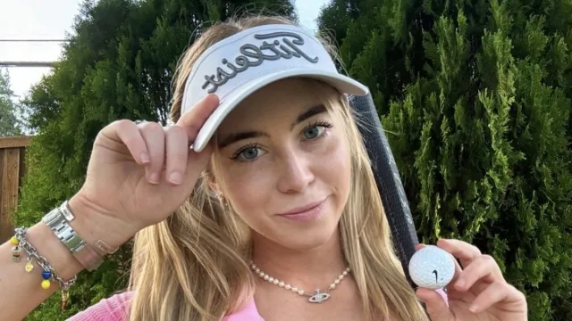 Grace Charis Invites You to Play Par 3 - See Her Incredible Figure!
