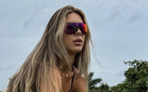 Camila Guper in Two-Piece Workout Gear Just Shared a New Workout