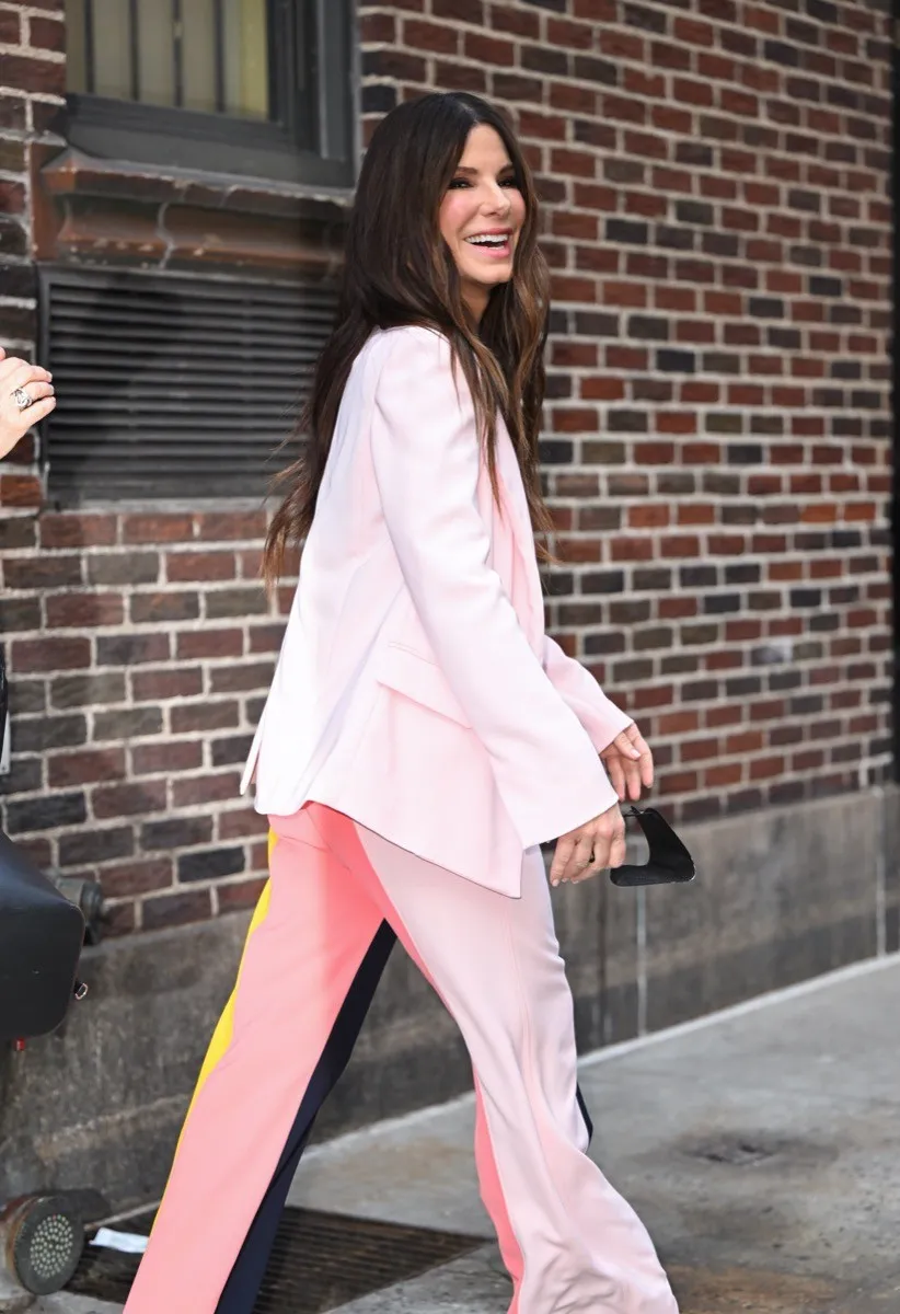 Sandra Bullock making rounds to promote her movie