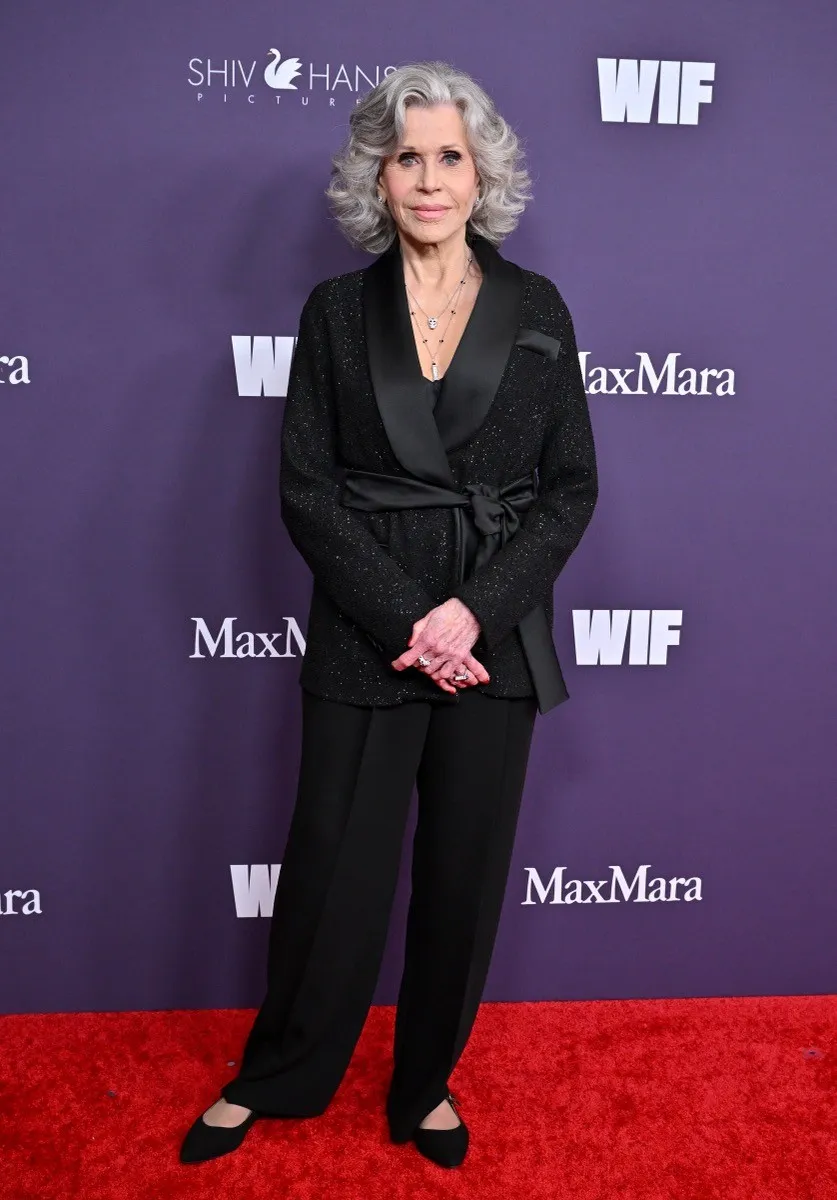 Fonda hits the red carpet for the 2024 Women In Film Annual Gala