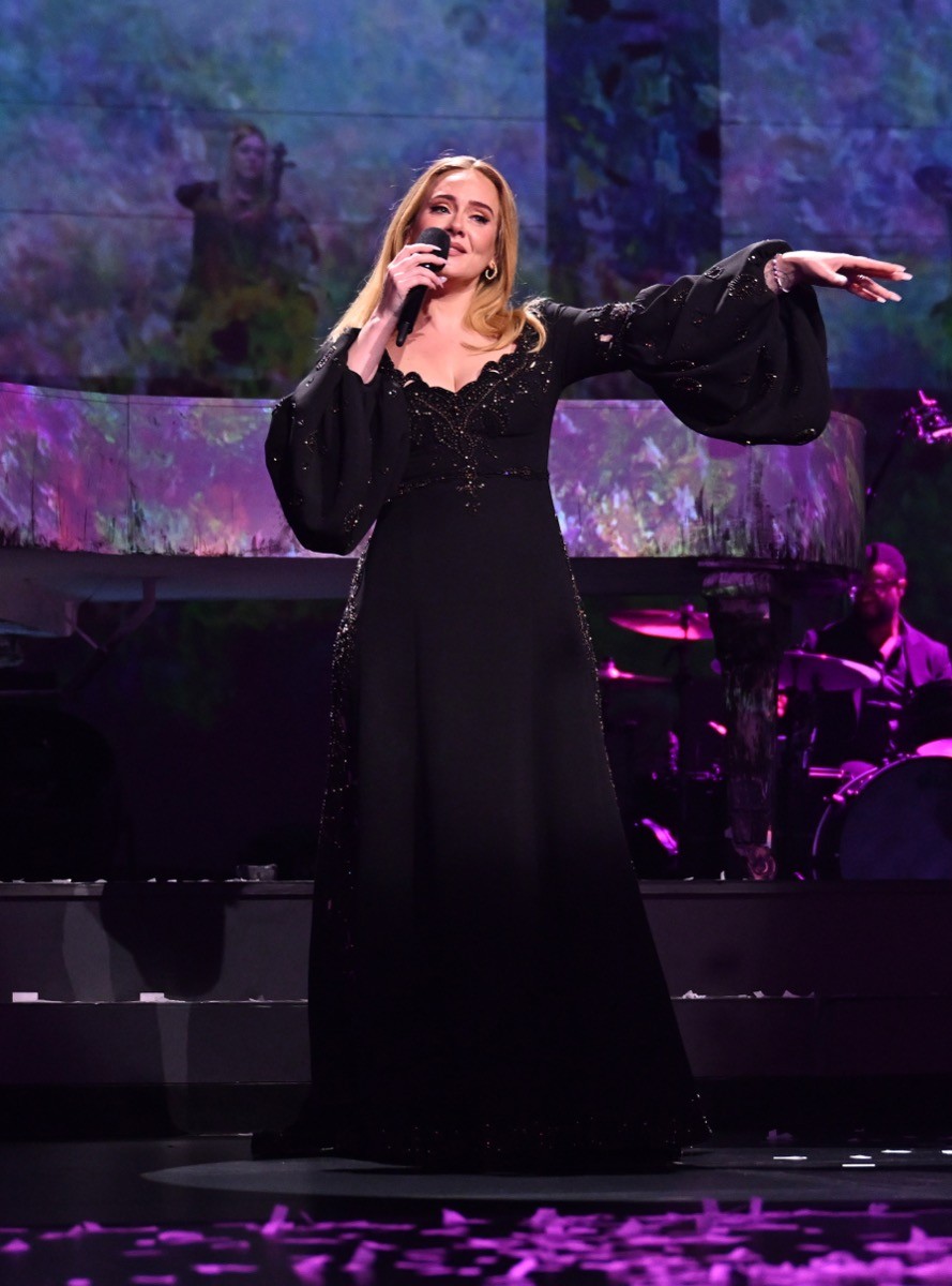 Adele performs in Las Vegas