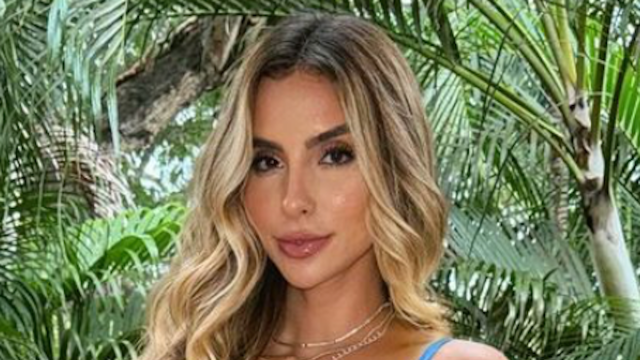 Bruna Lima in Two-Piece Workout Gear Does a "Coffee Run"